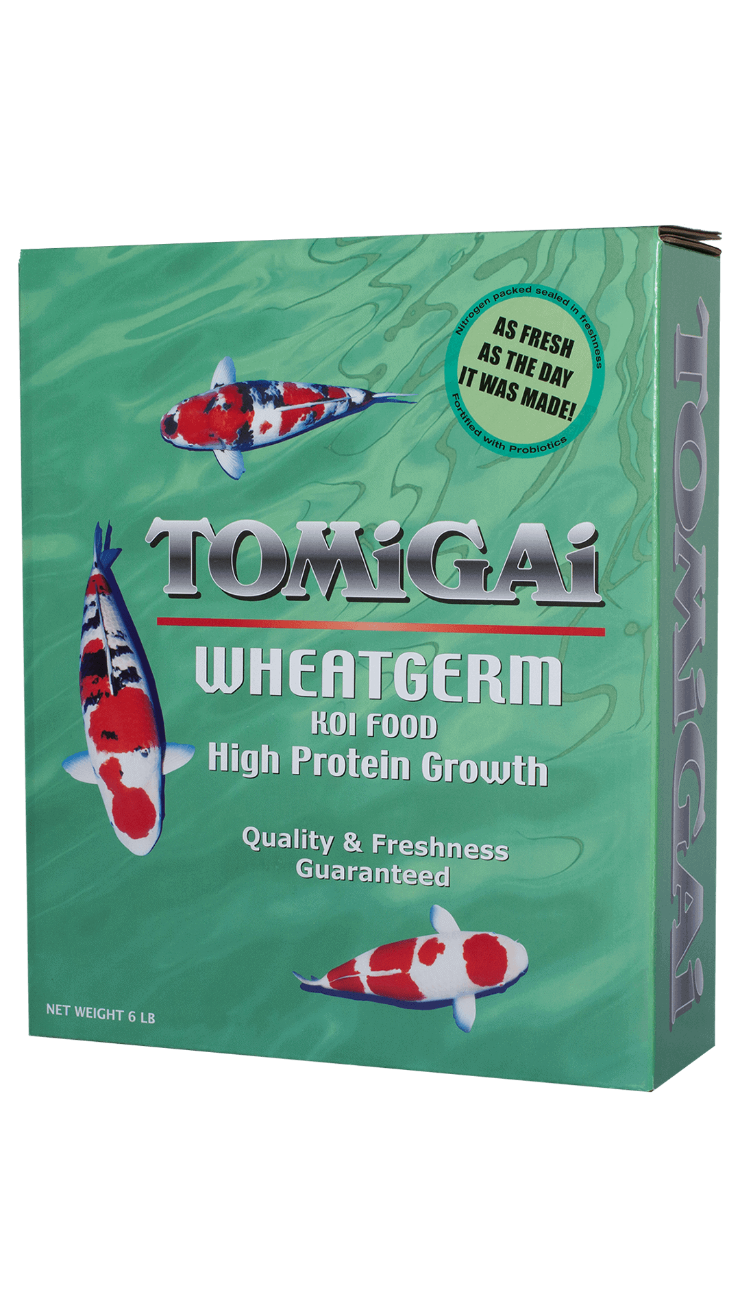 6 lbs. Nitrogen Sealed Wheat Germ (floating pellet)