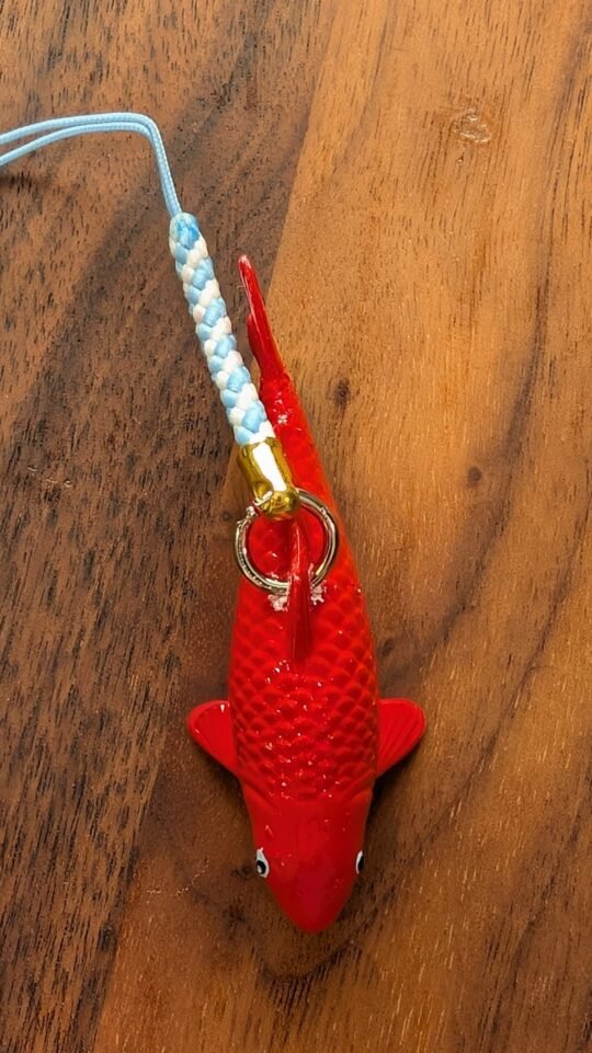 Benigoi - Miniature Koi Keychain Pendant
