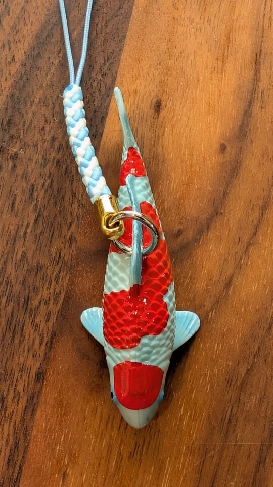 Ochiba - Miniature Koi Keychain Pendant