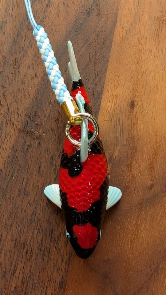 Goshiki - Miniature Koi Keychain Pendant